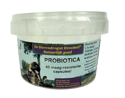 Tierische Drogist -Probiotika -Kapseln
