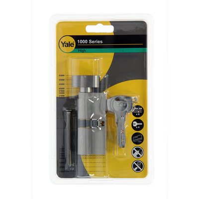 Yale 1060545 – Knaufzylinder 1000 MV 70 mm (35 35) | 2 Stk