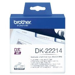 Etikettenband Brother dk22214 weiß