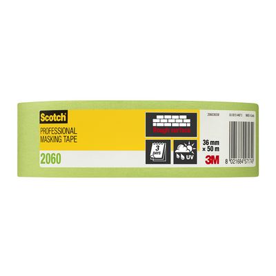 3m 1043864 - Abdeckband 206036sw 36mm x 50m | 4 Stück