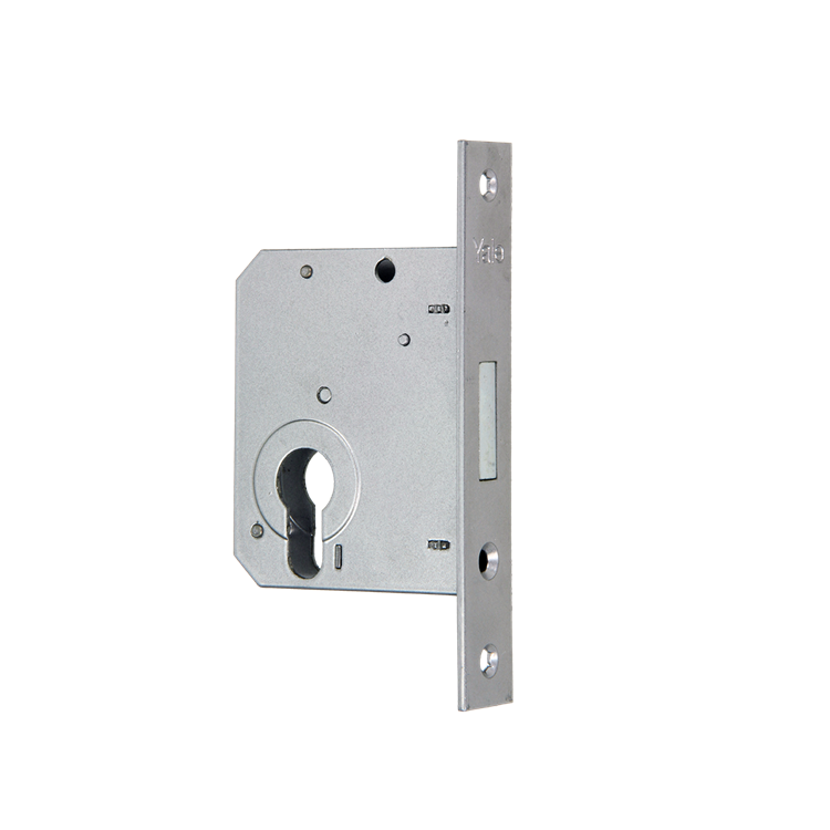Yale 1061825 – Einsteckzylinder Nachtschloss 50 mm Frontplatte quadratisch lackiert omkb | 1 Stk