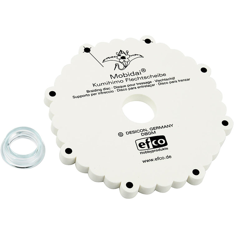 Kreativfirma Kumihimo-vlechtlet, D 16 cm, Dicke 1 cm, 1 Stück