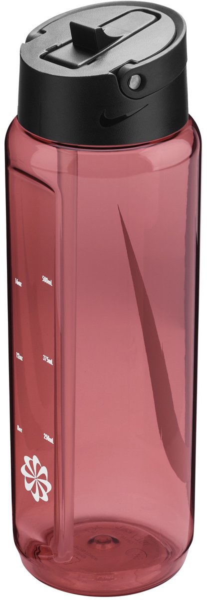 Nike Trinkflasche Tr Renew Recharge Wasserflasche mit Strohhalm 710 ml Magic Ember.