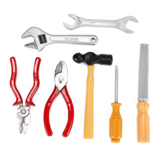 Toi-Toys-Werkzeugwerkzeugset in Tasche, 7DLG.