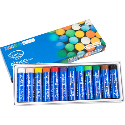 Creativ Company Mungyo Maxi Oliepastel, 12st.