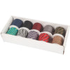 Creativ Company Makrameeschnur, B: 5 mm, verschiedene Farben, 10x10 m 1 Box