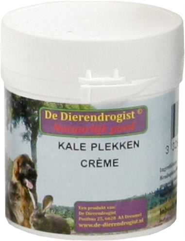 Tierische Drogist nackte Flecken Creme