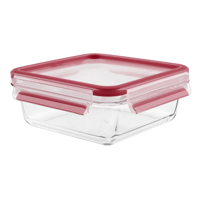 Tefal k30103 Master Seal Glas-Lebensmittelbehälter 0,9 l rot