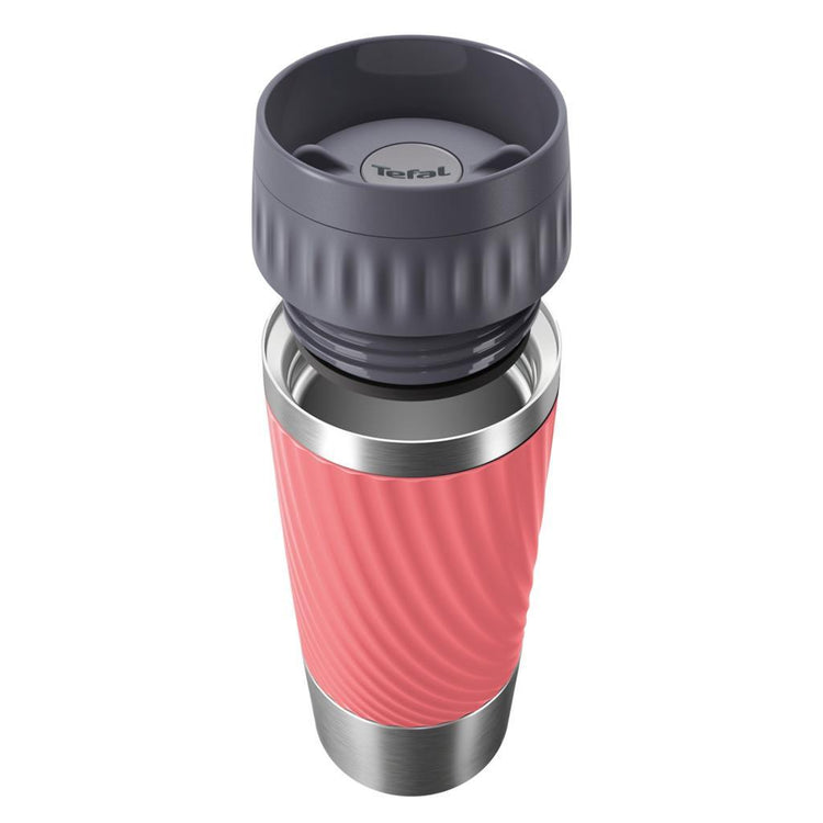 Tefal Tefal Travel Mug EasyTwist Isoleerbeker 0,36L Korallenrot