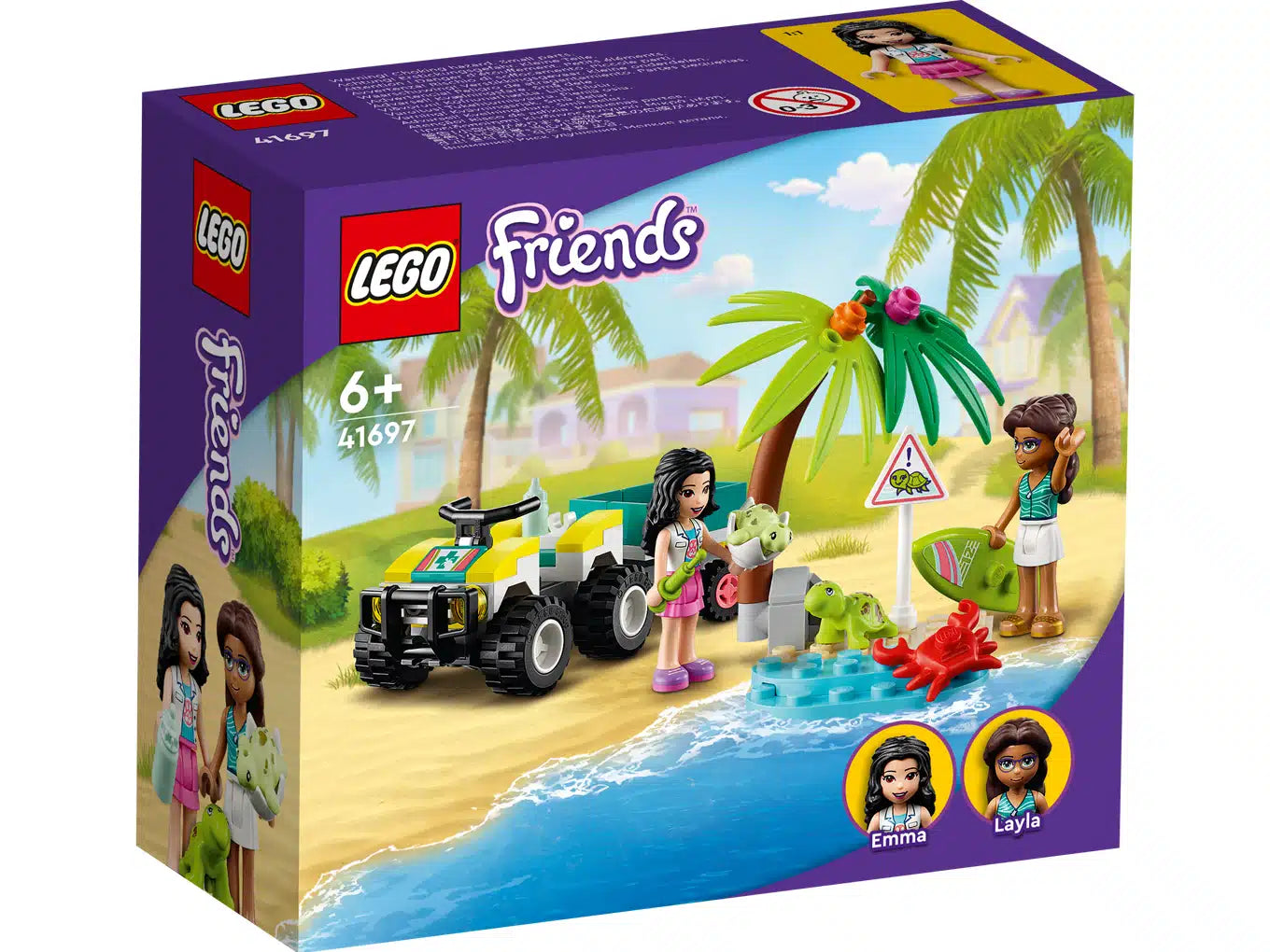 Lego Freunde 41697 Turtle Rescue Fahrzeug