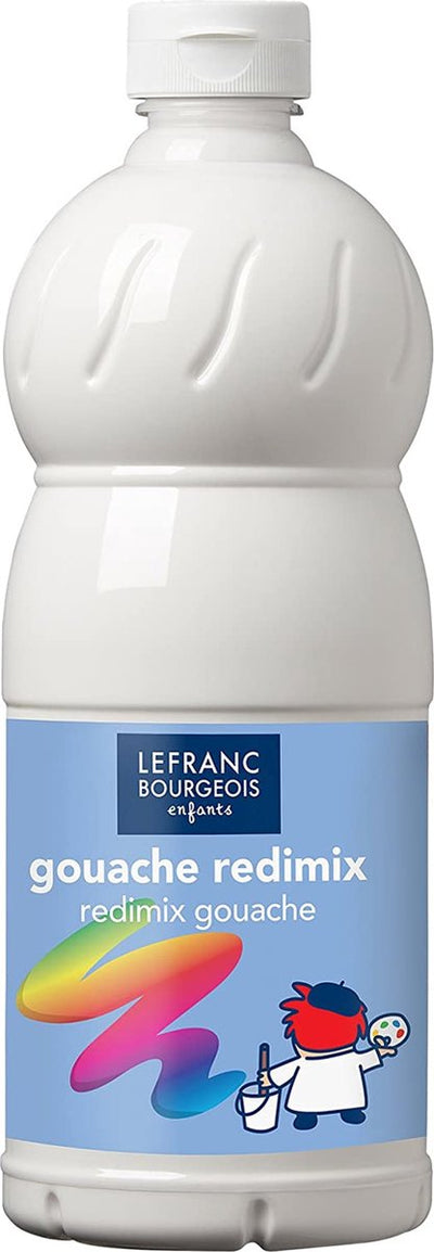 Lefranc Bourgeois L B Gouachefarbe Redimix Weiß 500 ml
