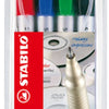 Stabilo write-4-all superfeiner (0,4 mm) Permanentmarker – 4 Stk.
