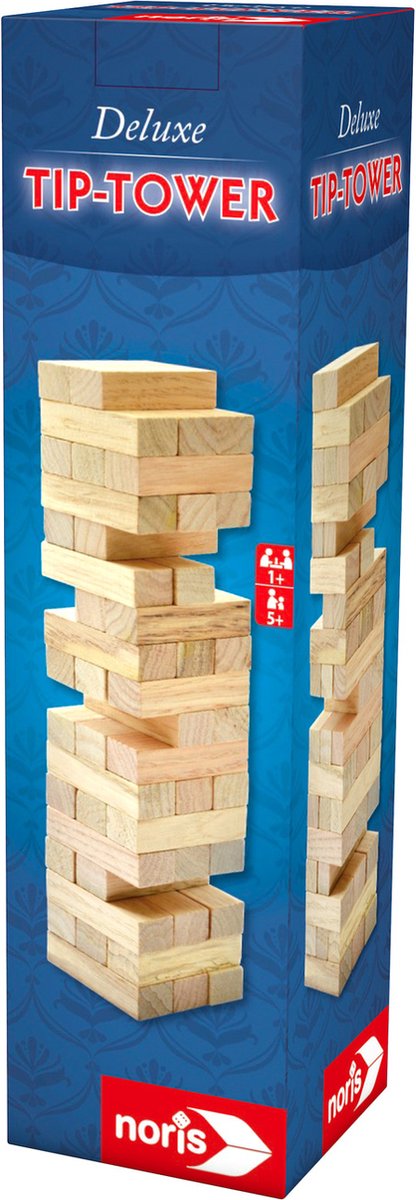 Simba Noris Deluxe Tip Tower Brettspiel Training der Feinmotorik (Geschicklichkeit)