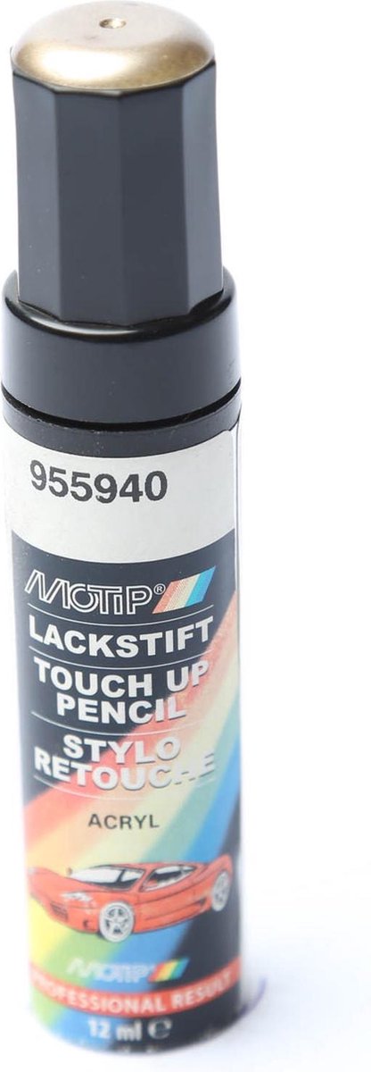 Motip 955940 – Autolackstift – Goldmetallic – 12 ml