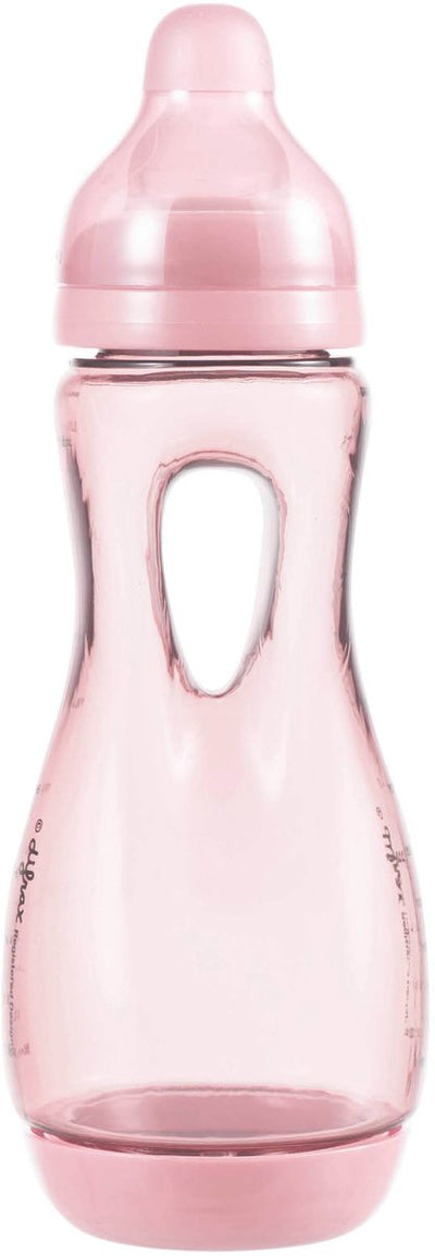 Difrax-Griffflasche – 240 ml – rosa – Anti-Kolik