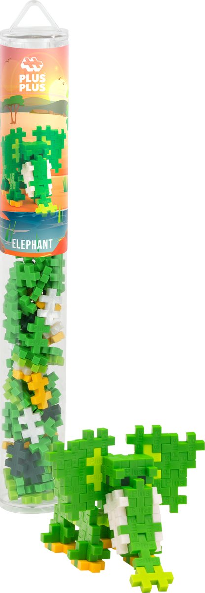 Plus Plus Plus-Plus Elefant: 100 Stück Tube (4323)