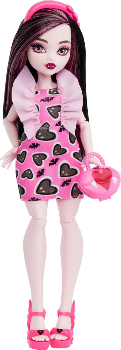 Mattel Monster High Draculaura Puppe, Modepuppe, Frau, 4 Jahre, Junge Mädchen, 150 mm, 128 g