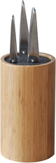 Point-Virgule – Messerblock ohne Messer – Universal – Bambus – ɸ12cm h22cm