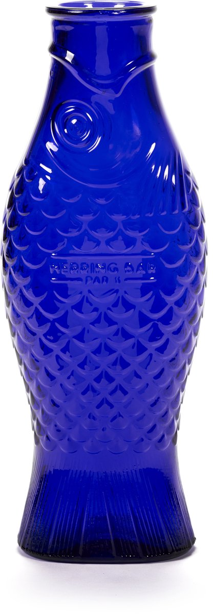 Serax - Paola Navone Fisch Fisch - Karaffe - Kobaltblau - 85cl