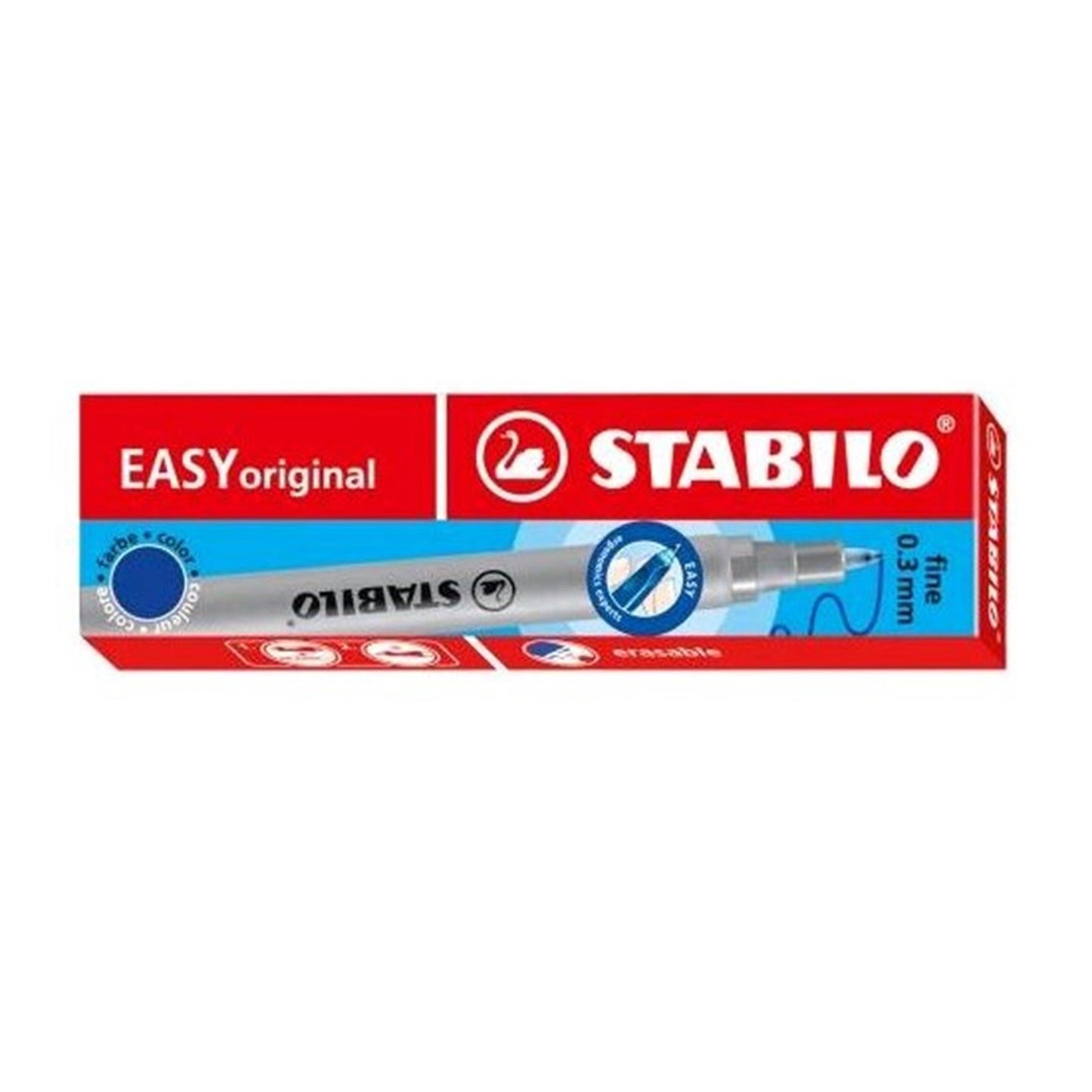 Stabilo Easyoriginal 3 Navullen fein - blau