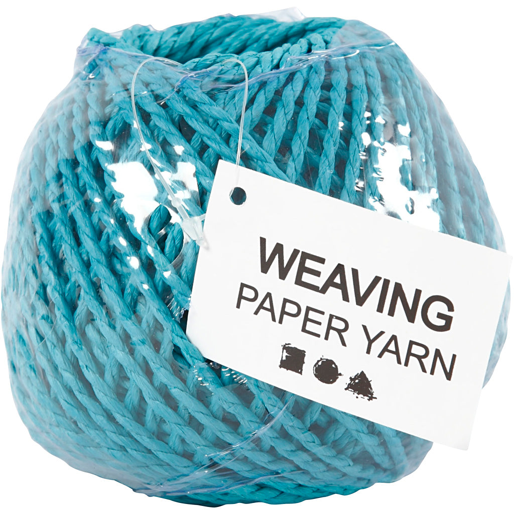 Creativ Company Paper Yarn Turquoise, 40m
