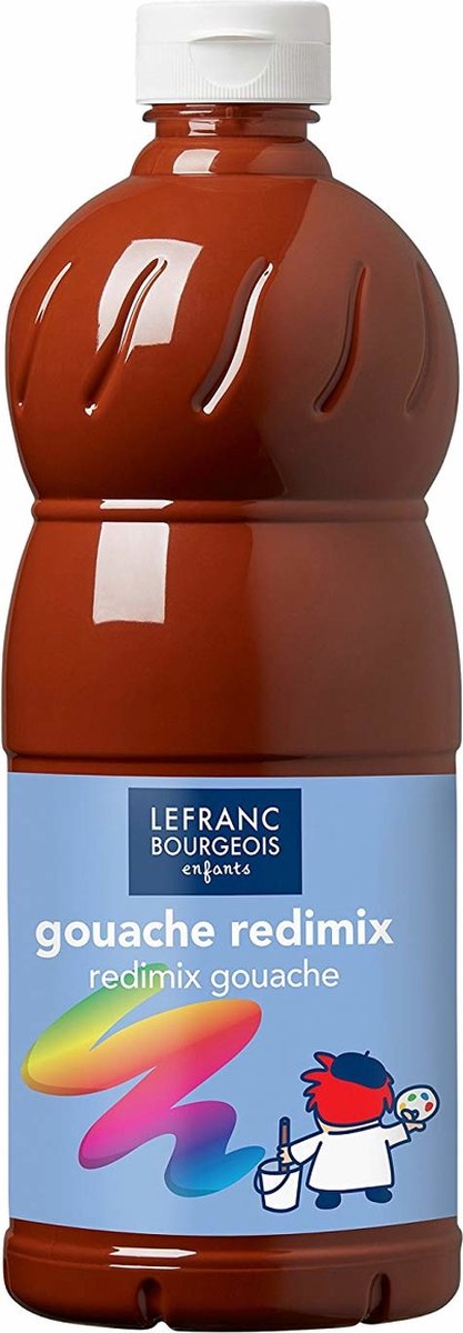 Lefranc Bourgeois L B Gouachefarbe Redimix gebrannte Siena 500 ml