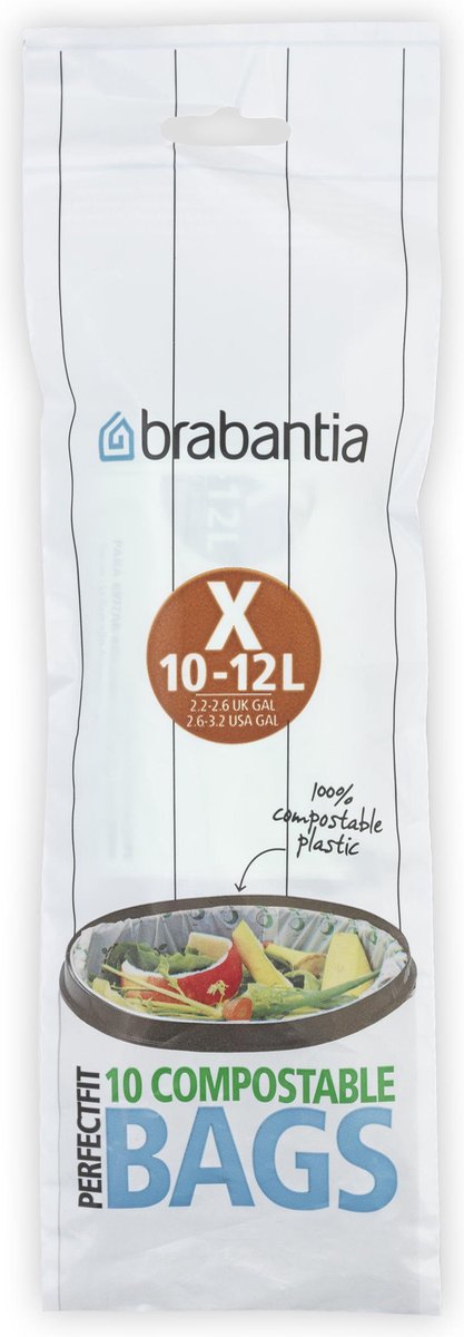 Brabantia Brabantia Perfectfit Composteer x Abfallbeutel 10-12L 10 Teile