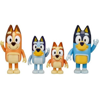 Elch Toys Bluey Family Speel Figuren, 4st.