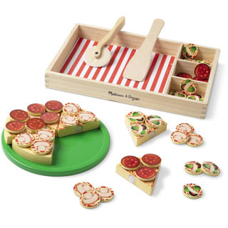 Melissa Doug Wooden Pizza Party
