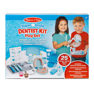 Melissa Doug Super Smile Dentist Kit Play Set