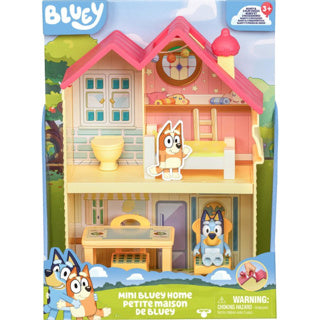 Elchspielzeug Bluey Mini Speelhuis mit Möbeln und Spielfigur
