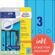 Ordnerrückenetiketten Avery L4753-20 A4 blau