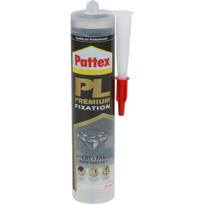 Pattex 1064695 – Pro Pl Premium Kristall 290 g | 12 Stück