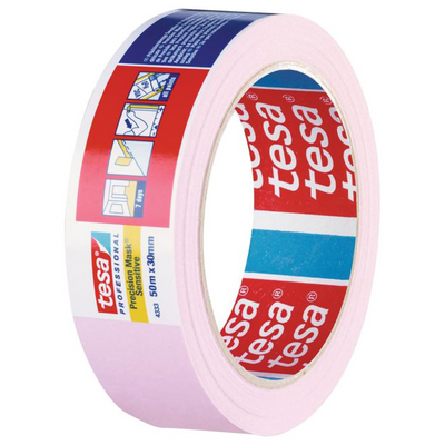 Tesa Professional 1064610 – 4333 Prec Mask Sens 50 m x 30 mm | 5 Stück