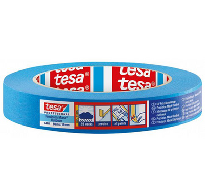 Tesa Professional 1061929 – Prec-Maske für den Außenbereich, robust, 50 x 19 | 8 Stück
