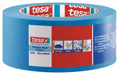 Tesa Professional 1061933 – 4440 Präzisionsmaske, 50 m x 50 mm | 3 Stück