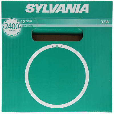Sylvania 1044511 – Leuchtstofflampe Circlin 32 W kaltweiß 841 | 3 Stück