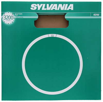 Sylvania 1044512 – Leuchtstofflampe Circlin 40 W kaltweiß 842 | 3 Stück