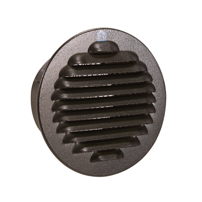 Renson 1059760 – integrierte Rundklinge Nr. mit Mesh 435r Dia 80 RAL 9005 schwarz | 12 Stück