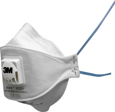 3m 1061807 - Faltmaske 9322 + ffp2 v 2St. | 1 Stk