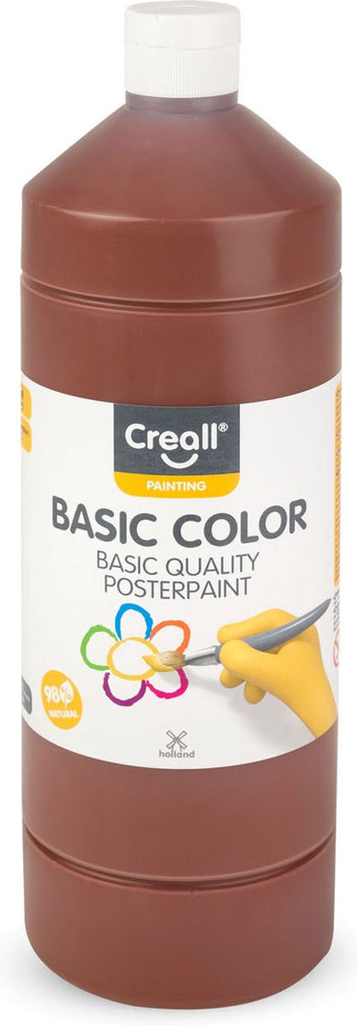 Creall School Farbe dunkelbraun, 1 Liter