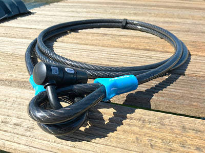 Pro-tect Schlosskabel 2-Öse Kobalt 20mm 2,5m Art1* vbv