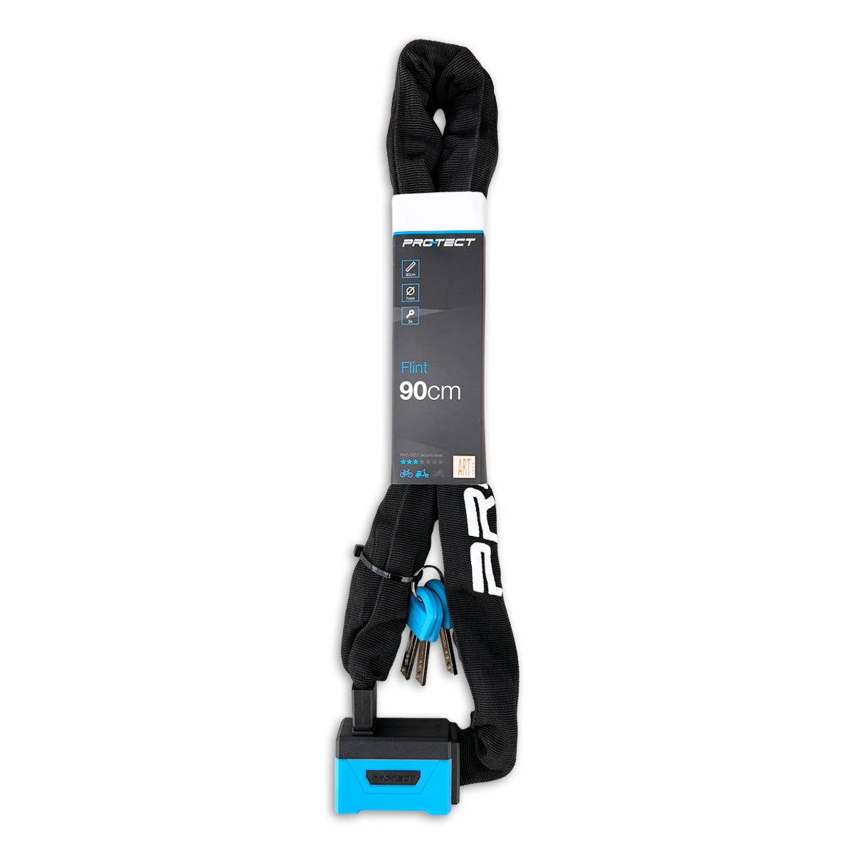 Pro-che-tect Chain Lock Flint Art 1