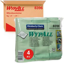 Reinigungstuch 8396 Wypall 40x40cm Polyester grün 6 Stück