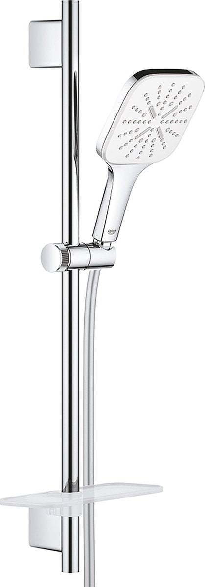 Grohe Quickfix Vitalio Smartactive 130 Cube Duschstangenset – 3 Strahlarten – Chrom – 26596000