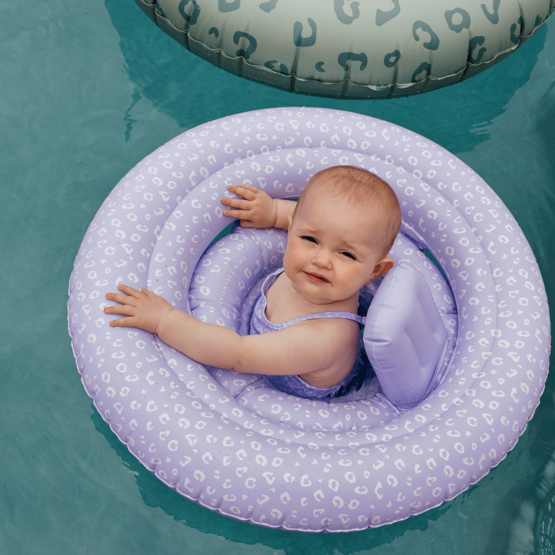 Leopard | Lila baby schweben 0-1 Jahre