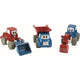 Fahrzeuge Happy Trucks recycelten 3 Assorti