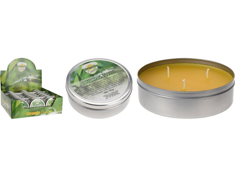 Pro Garden Citronella-Kerze in Dose 10,5 cm