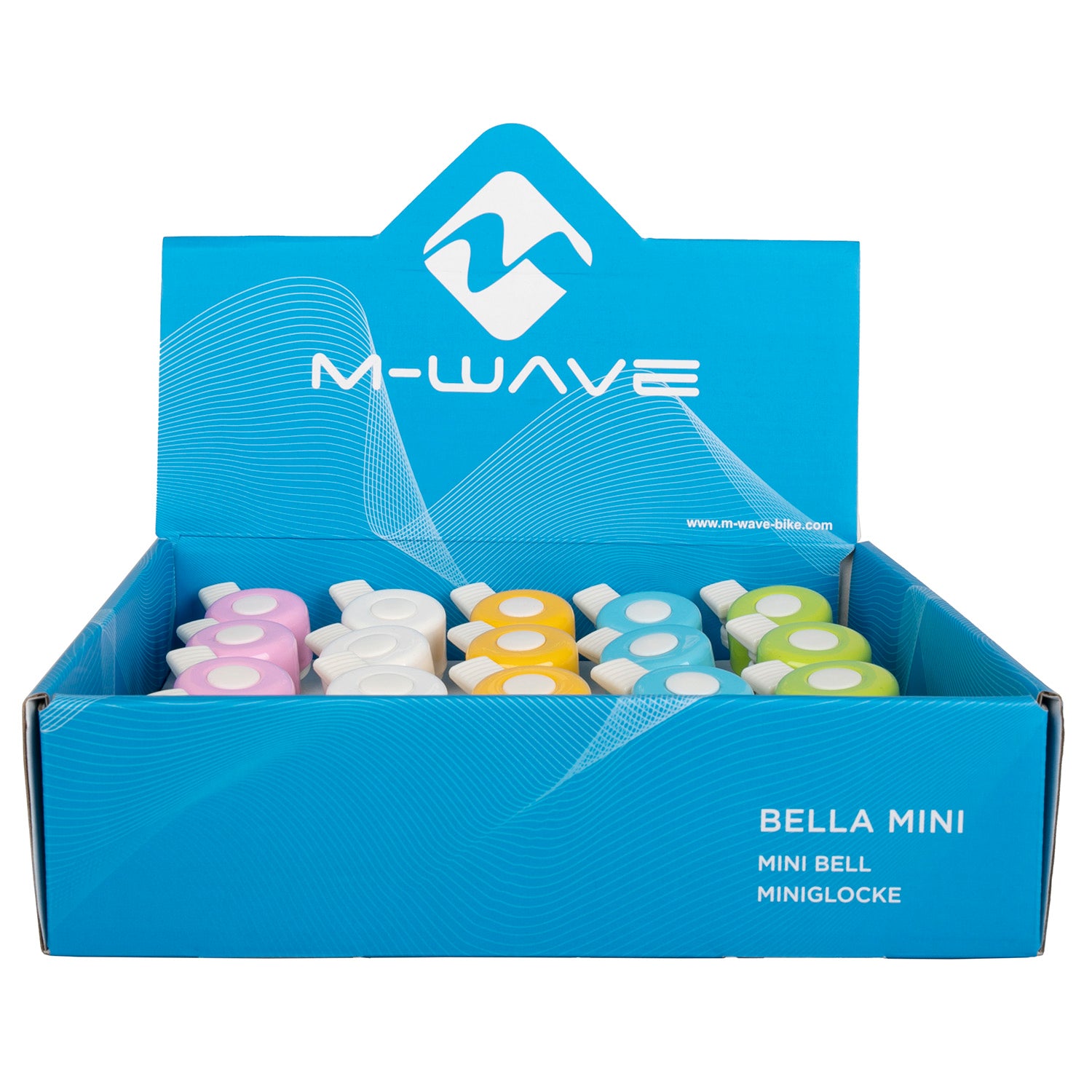 M-Wave Bella Mini-Pastell Mini-Fahrradklingel