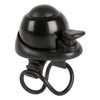 M-Wave Mini Bel, schwarz mit Gummi-Ring